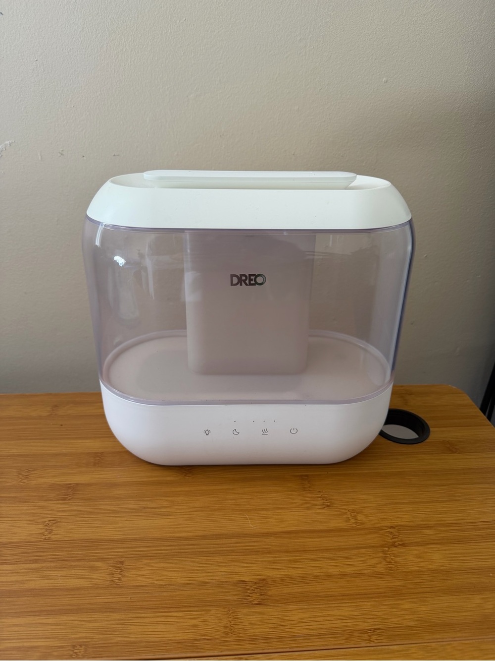 White Home Humidifier - Compact Humidity Control